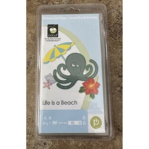 New Cricut Cartridge Life is a Beach 29-0707 Sealed Package
